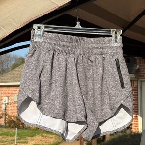 grey lululemon tracker shorts!